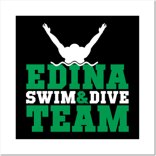 Edina Swim Dive Team Posters and Art